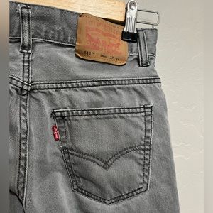 Boys Levi’s 511 Slim Jeans in Gray, size 14 regular